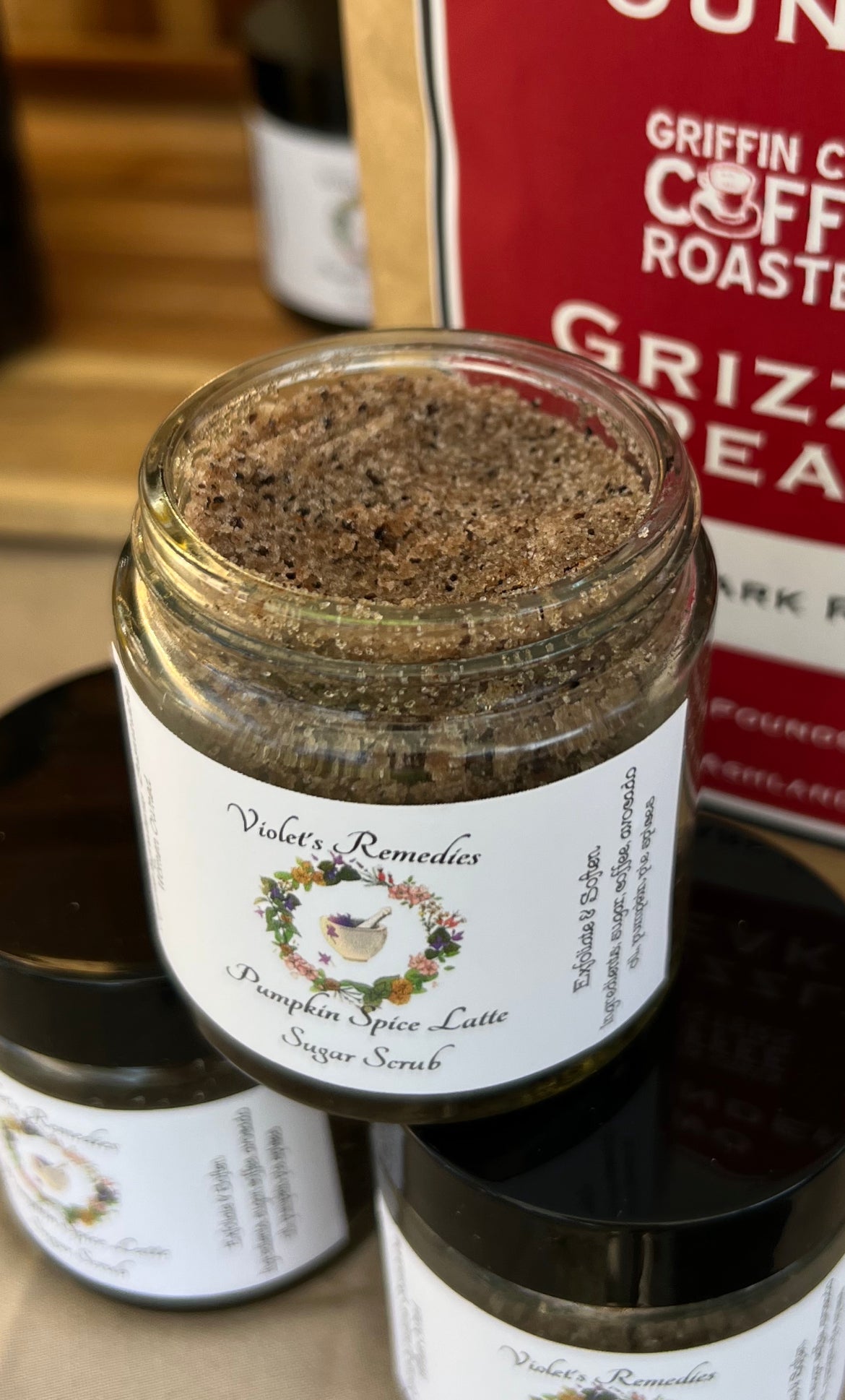 Pumpkin Spice Latte Scrub