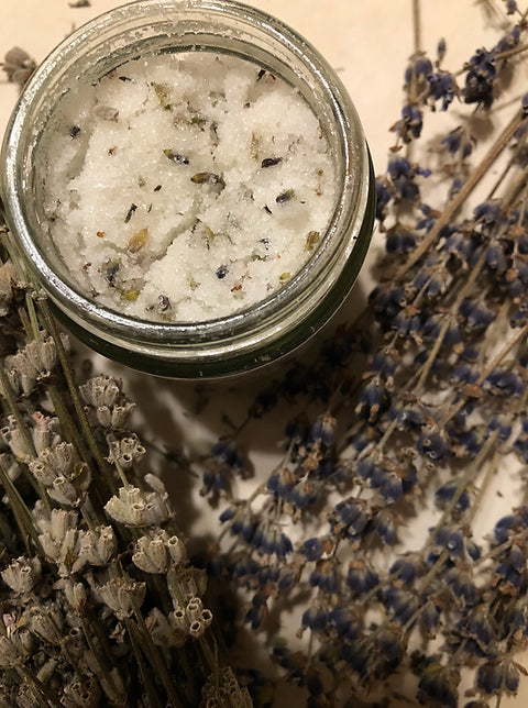 Lavender Sugar Scrub